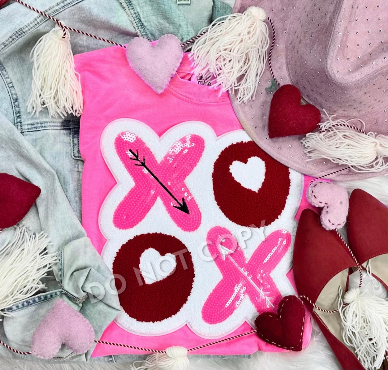 Cupids Arrow XOXO Valentines Sweatshirt