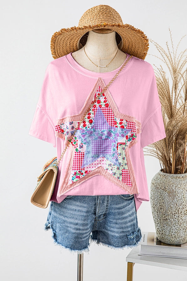 Oversized Star Patchwork Star