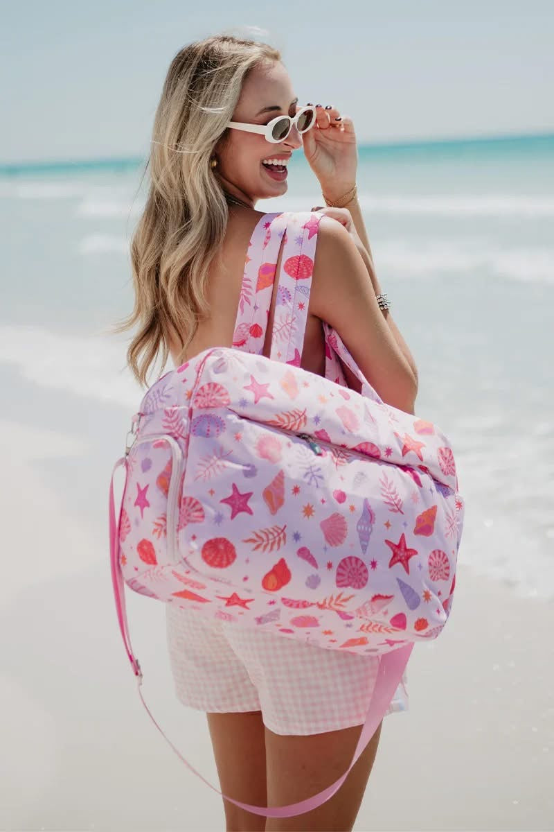 Seashells Overnight Tote