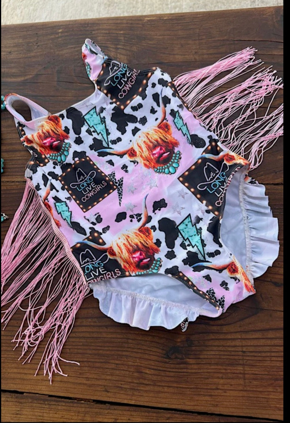 Long Live Cowgirls One Piece Swimsuit