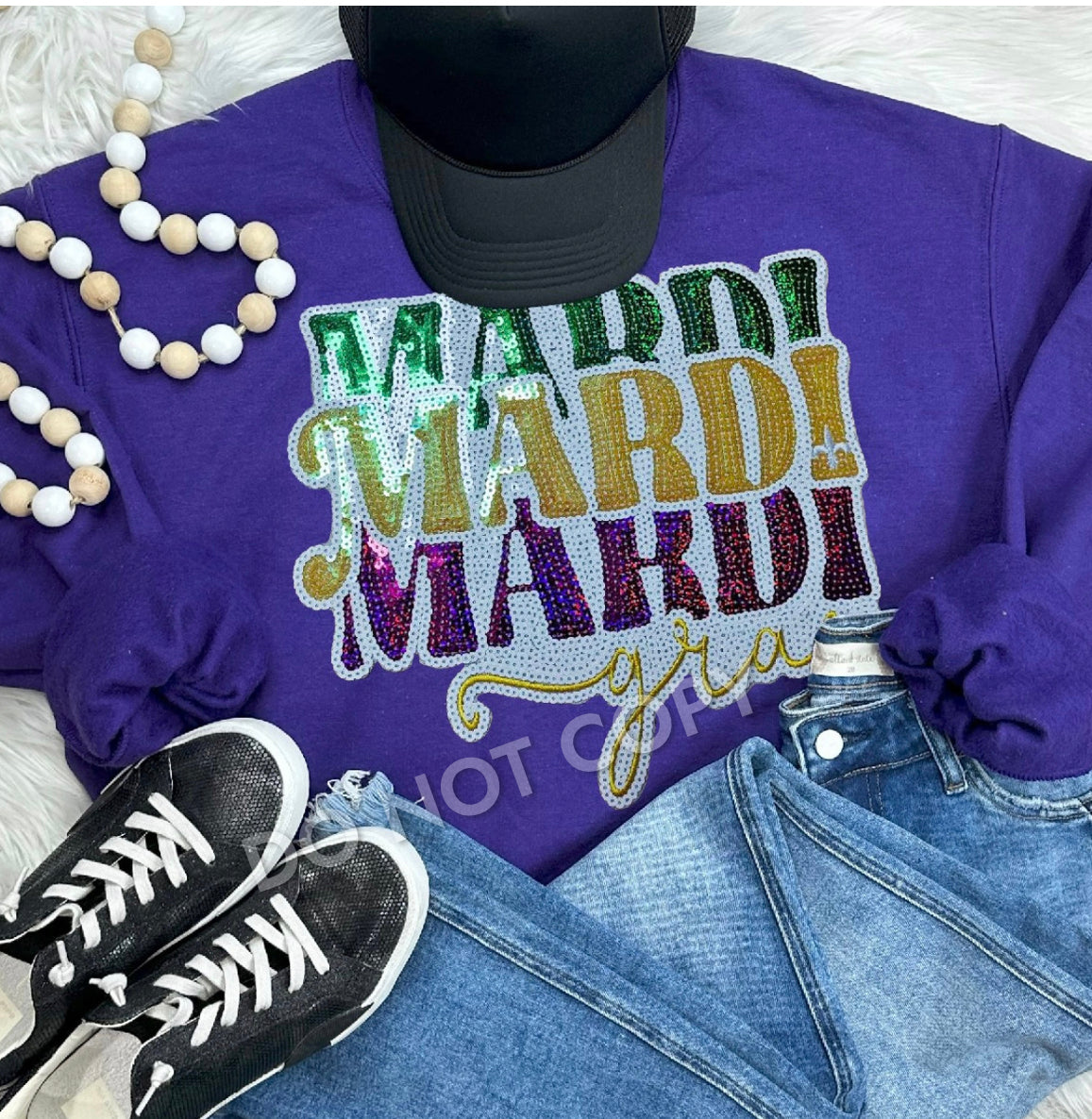 Mardi Gra Sweatshirt