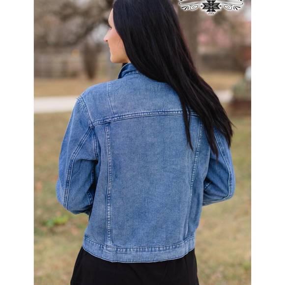 Crazy Train Night Moves Denim Jacket