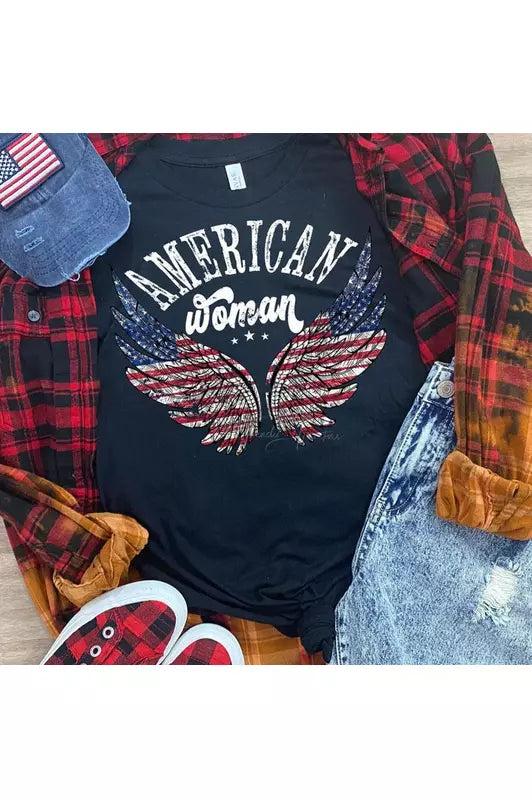 American Woman Graphic Tee