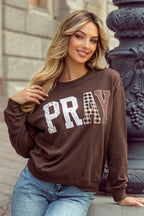 PRAY Embroidered Sweatshirt
