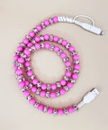 BUTTERFLY BEADED PHONE CHARGING CABLE 2-IN-1