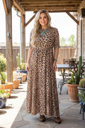 Leopard Maxi Dress