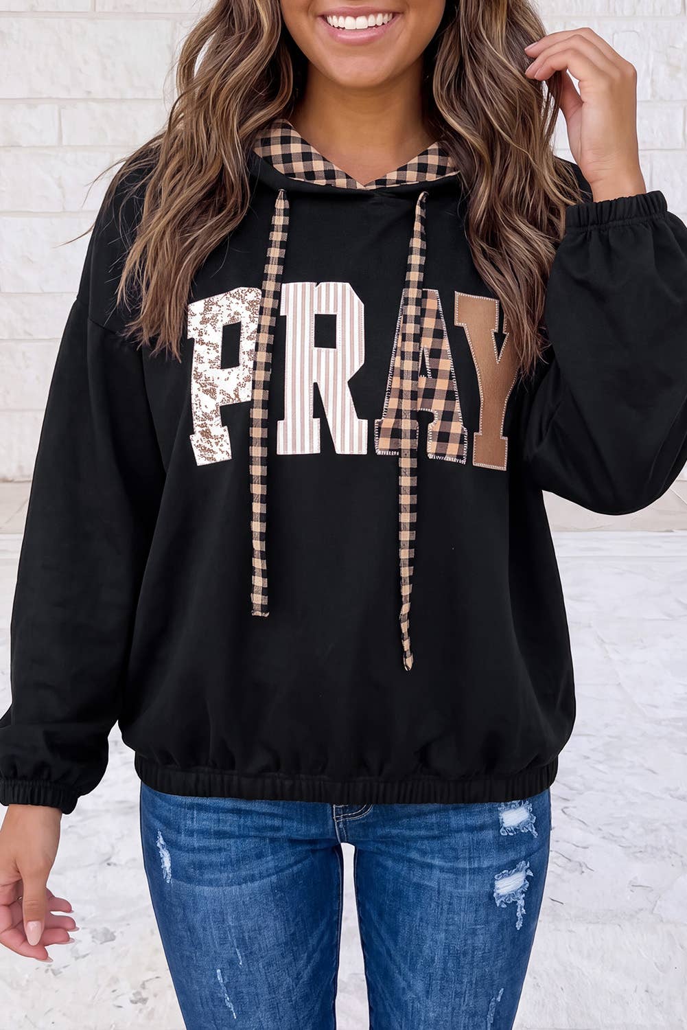PRAY Embroidered Sweatshirt