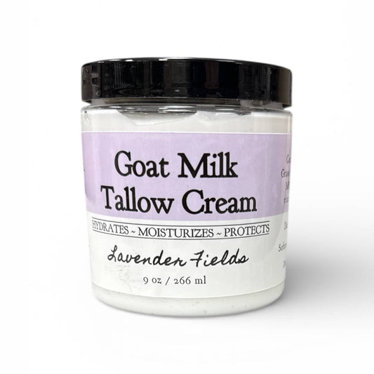 Goat Milk Tallow Cream - Lavender Fields