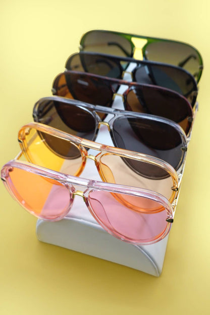 OVERSIZED RETRO FRAME SUNGLASSES PACK OF 12 | 40SG833-12