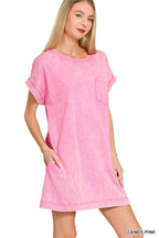 Premium Cotton Washed T-shirts Dress