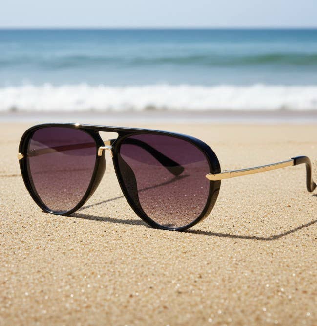OVERSIZED RETRO FRAME SUNGLASSES PACK OF 12 | 40SG833-12