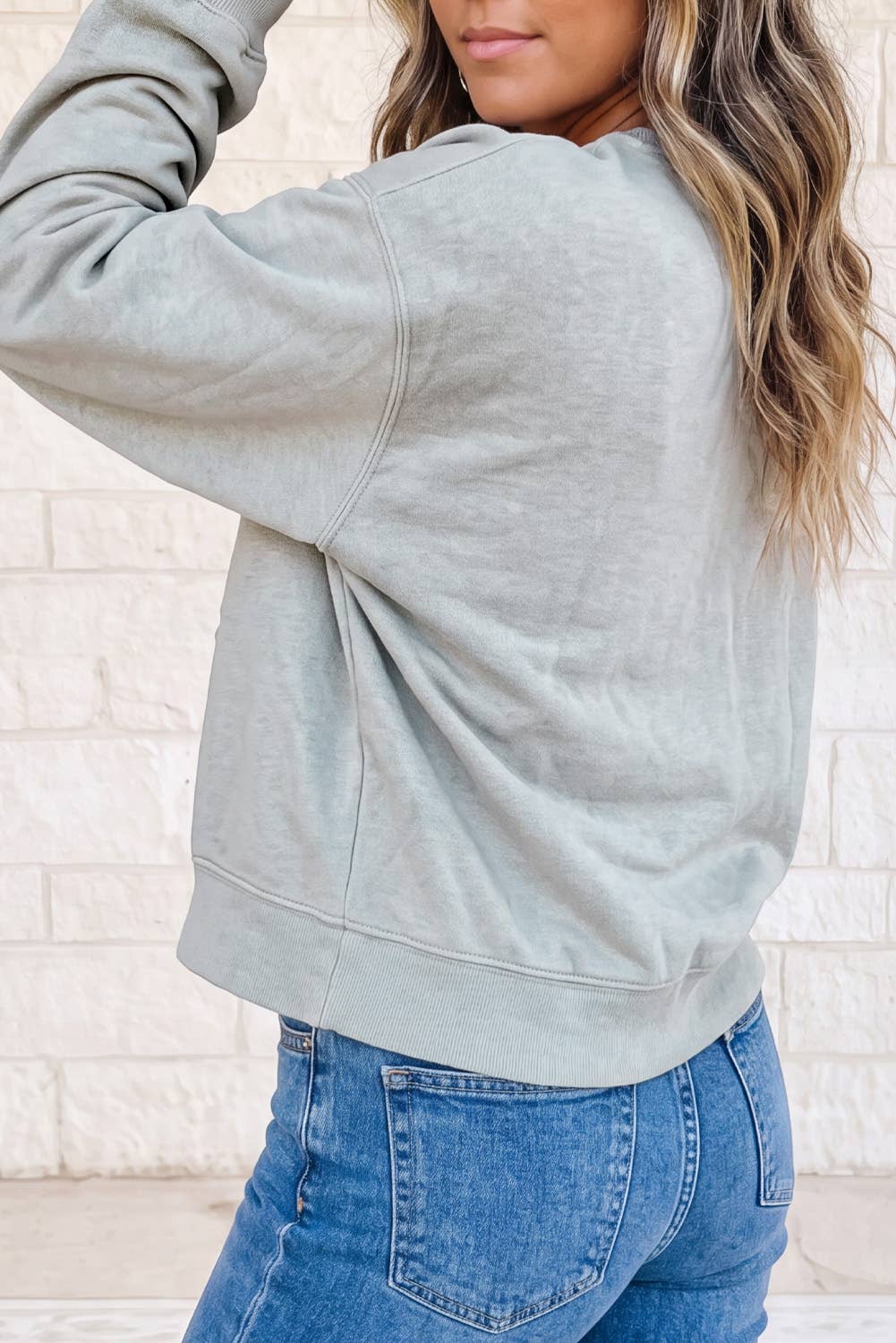 PRAY Embroidered Sweatshirt