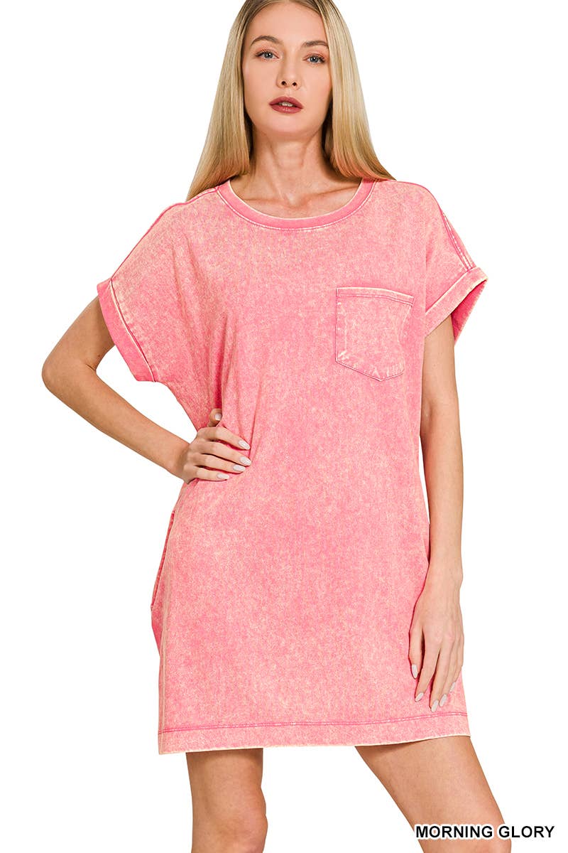 Premium Cotton Washed T-shirts Dress