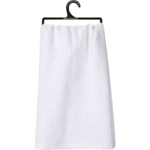 "Dog Hair A Condiment And A Fashion Accessory" Kitchen Towel