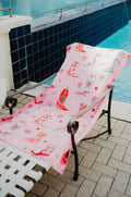 Boots & Flowers Reversible Towel
