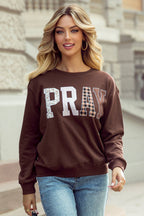 PRAY Embroidered Sweatshirt