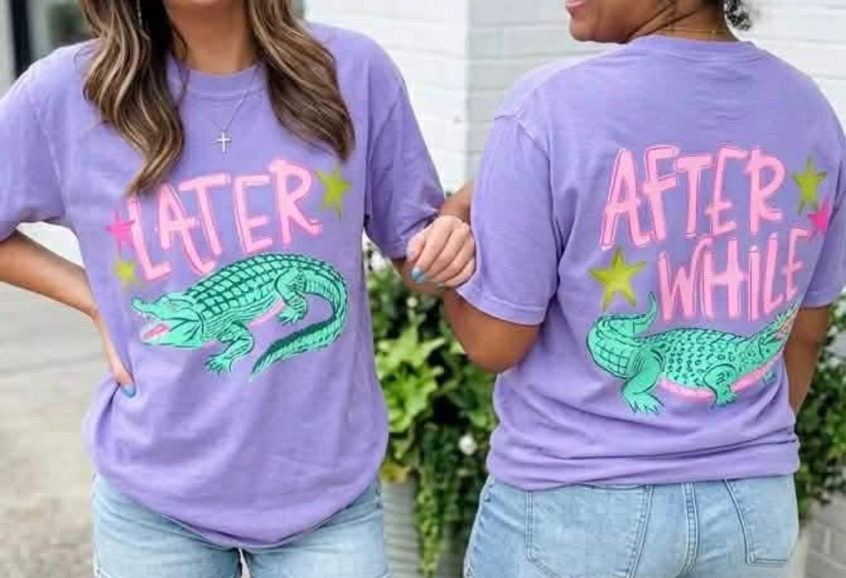 Later Gator! After While Crocodile! Graphic Tee