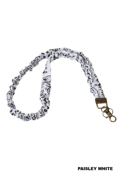 Trendy Scrunchie Lanyard