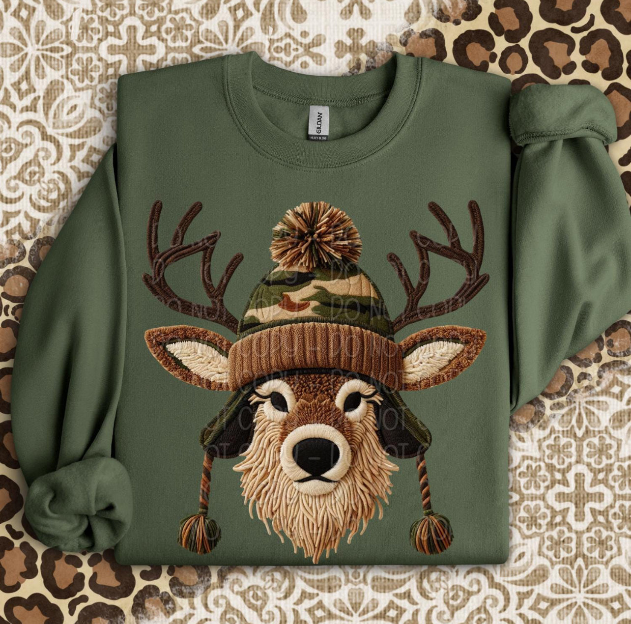 Beanie Deer Graphic