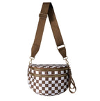 Checkered Bum Bags Large