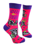Sassy and Trashy Women's Crew Socks