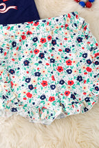 USA Graphic Tee & Ruffle Shorts