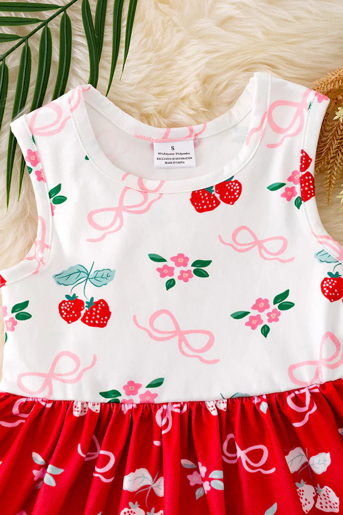 Girls Strawberry Coquette