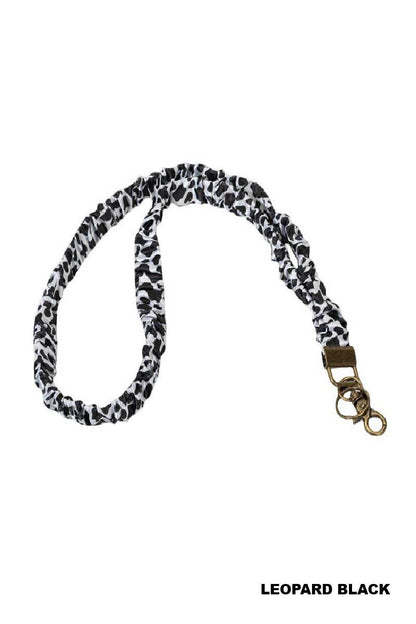 Trendy Scrunchie Lanyard