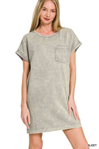 Premium Cotton Washed T-shirts Dress