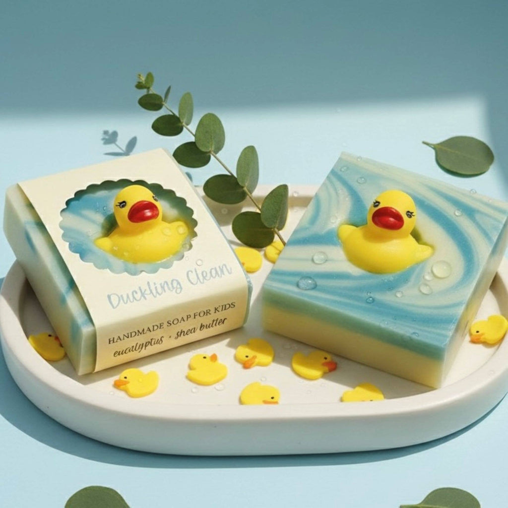 Duckling Clean Handmade Novelty Soap Bar Natural Vegan Pure