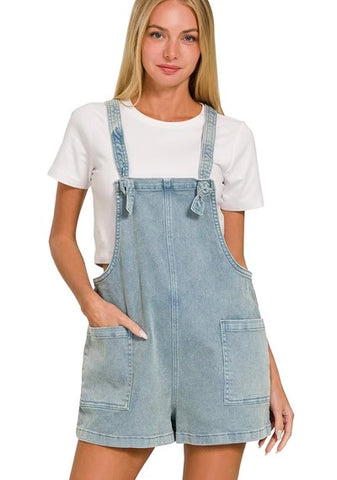 Blue Knot Overalls