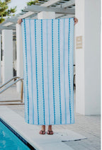 Blue Bow Towel