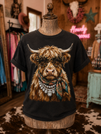 Glam Highland Cow