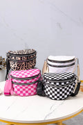 Zenana Checkered Bum Bag