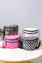 Zenana Checkered Bum Bag