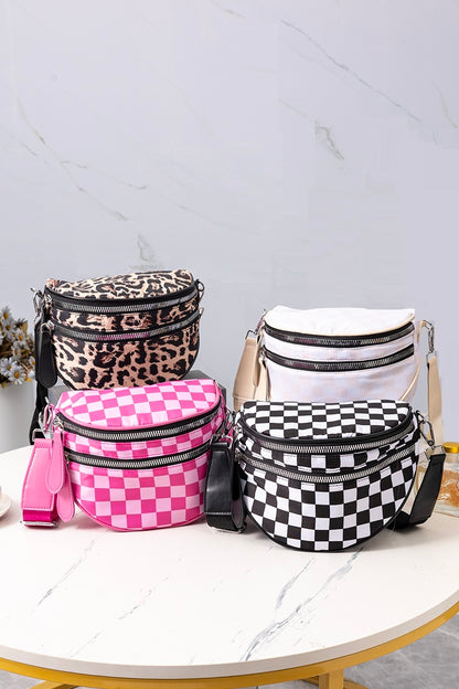 Zenana Checkered Bum Bag