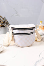 Zenana Checkered Bum Bag