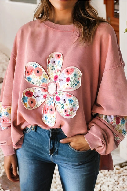 Rose Pullover Sweatshirt