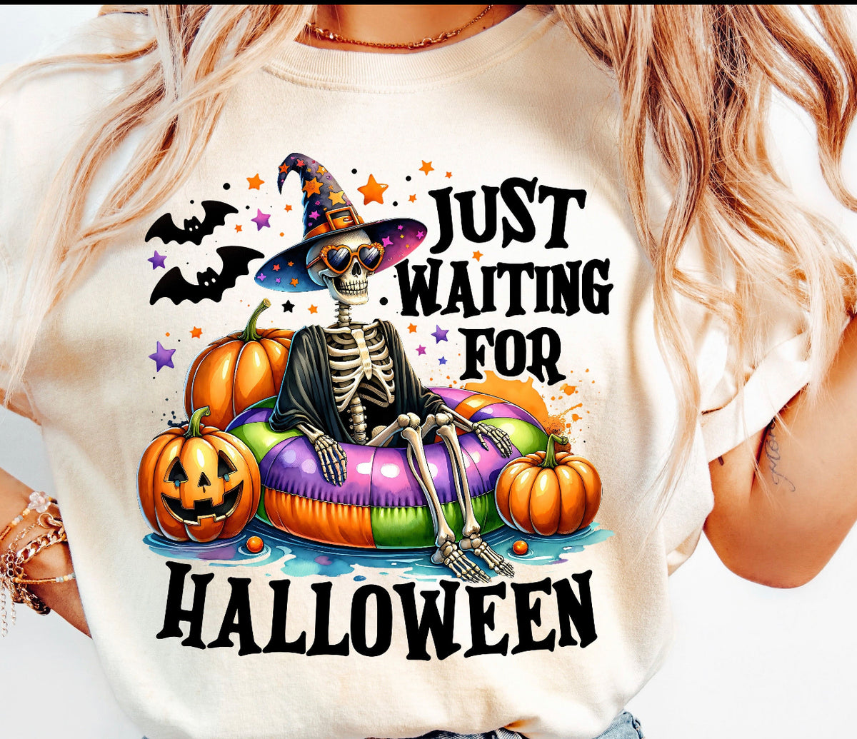 Just Waiting For Halloween Graphic