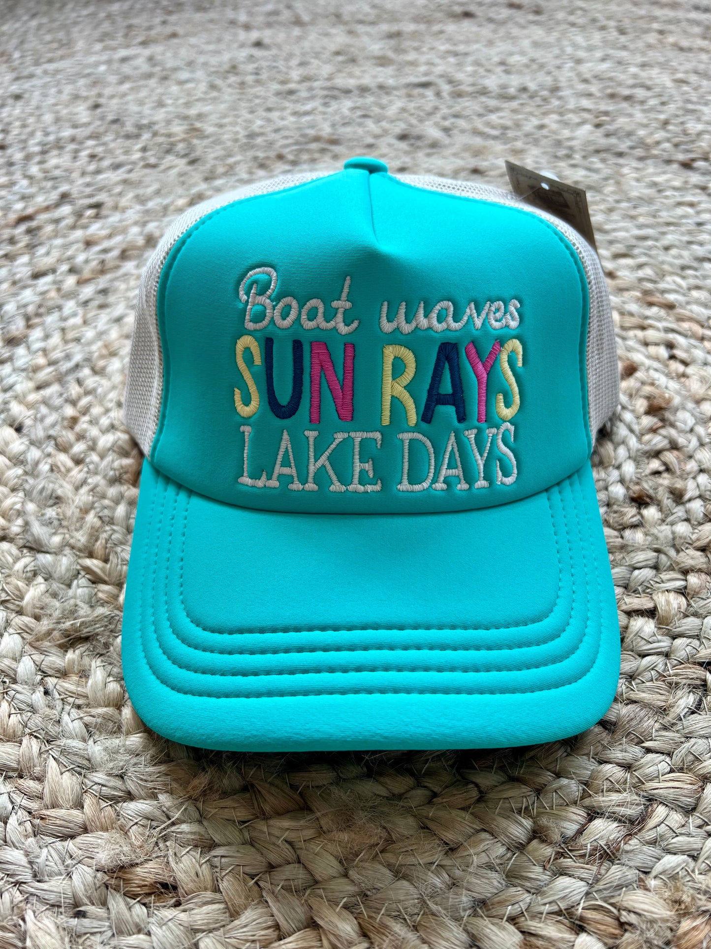 Boat Waves, Sun Rays, Lake Days