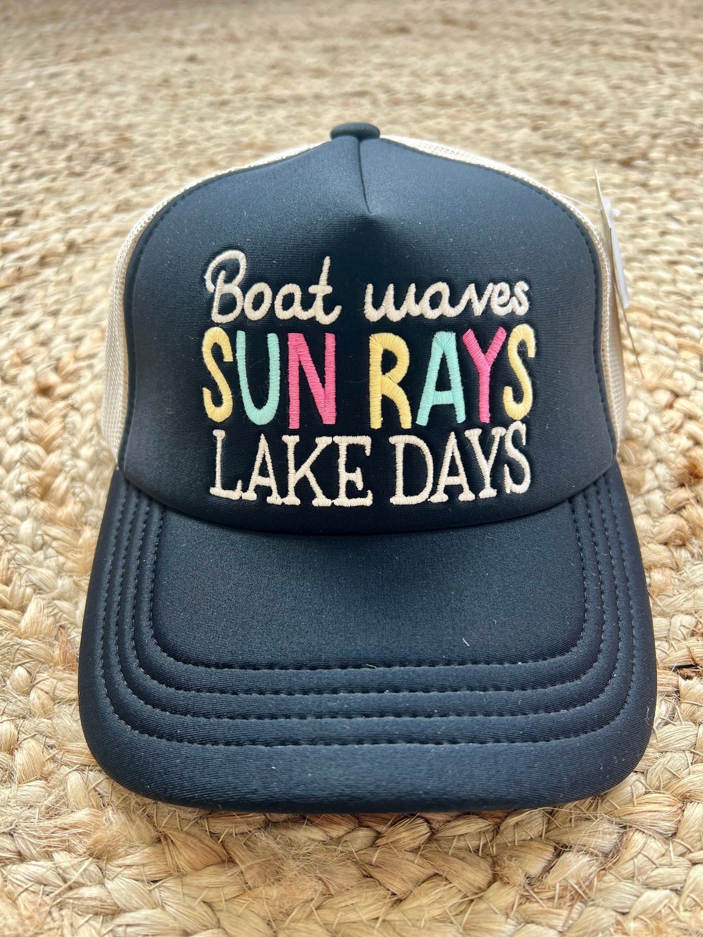 Boat Waves, Sun Rays, Lake Days