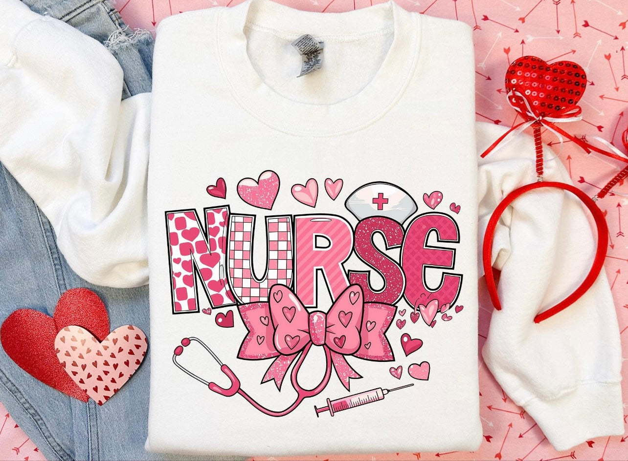 Nurse Valentine Graphic