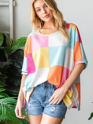 Color Bliss Ribbed Top