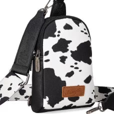 Wrangler Cow Print Cross Body