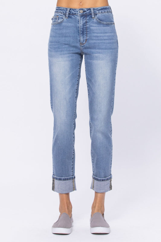 Light Distressed Judy Blue Jeans