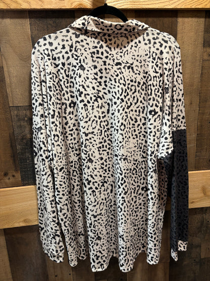 Southern Stitch Leopard Color Block