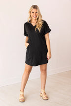 The Cara Black Dress