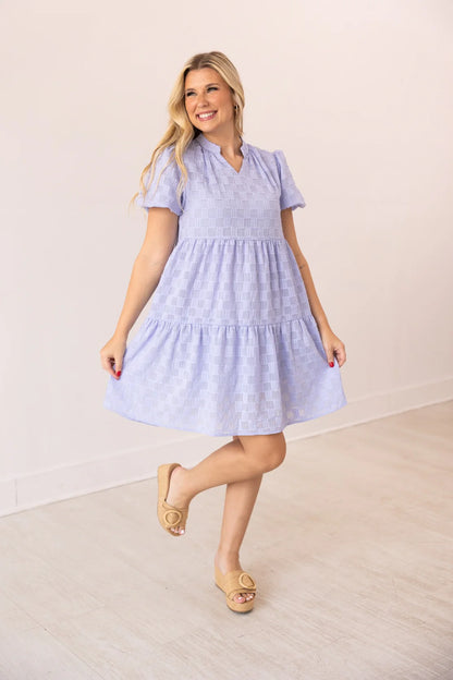 Grace + Emma Checkered Dress