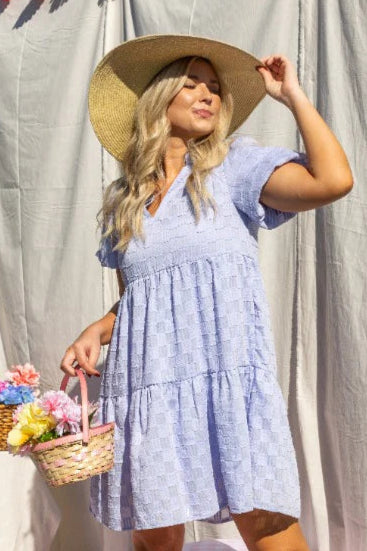 Grace + Emma Checkered Dress