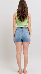 Judy Blue Distressed Denim Shorts